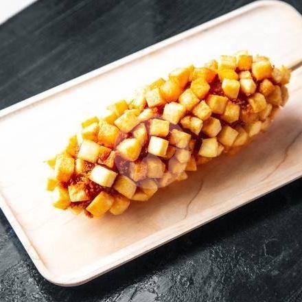 Corndog Mie Full Sosis menu Seblak Corndog Dan Jebbew, Tanah Baru