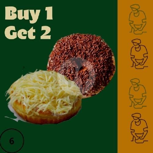 Kunafa Pistachio menu Jo Dough X 93 Donat, Kawi Atas