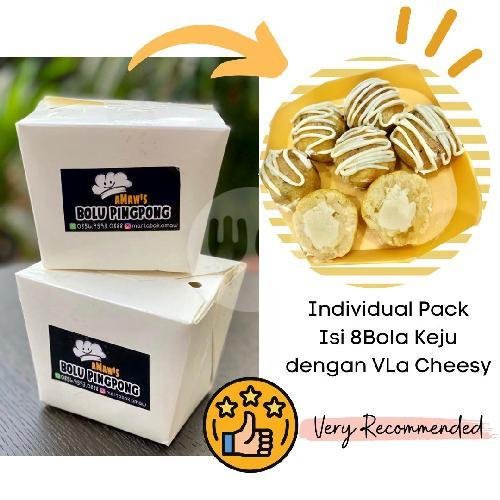 Bola Martabak Pingpong Coklat Small (Isi8 Bola) menu Amaws Martabak Lessfat