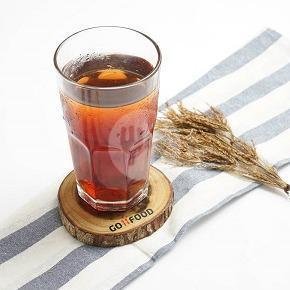 Jeruk Panas menu Gubug Welit, Slawi Pangkah Raya