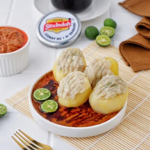 Telur menu Baso Tahu Tulen Situ Indah, Situ Indah