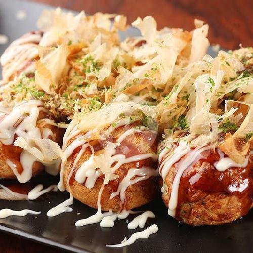 Takoyaki isi 6 Gurita menu Takoyaki Yukita Jajan, Mampang Prapatan