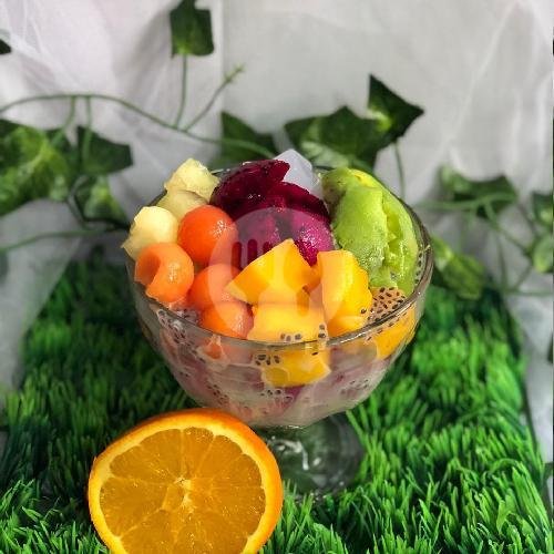 Jus Alpukat + Melon menu Unank Juice, Kelapa Sawit