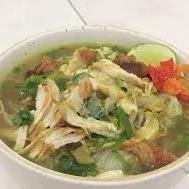 Asli Soto Daging + Paru Super Nikmat Telur Puyuh Kuah Kuning Pergedel Emping (psh Kuah Dan Cabe) + Nasi menu Soto Ayam Telur Puyuh Pondok Korindo, Perum. Villa Fakri Sindo 3