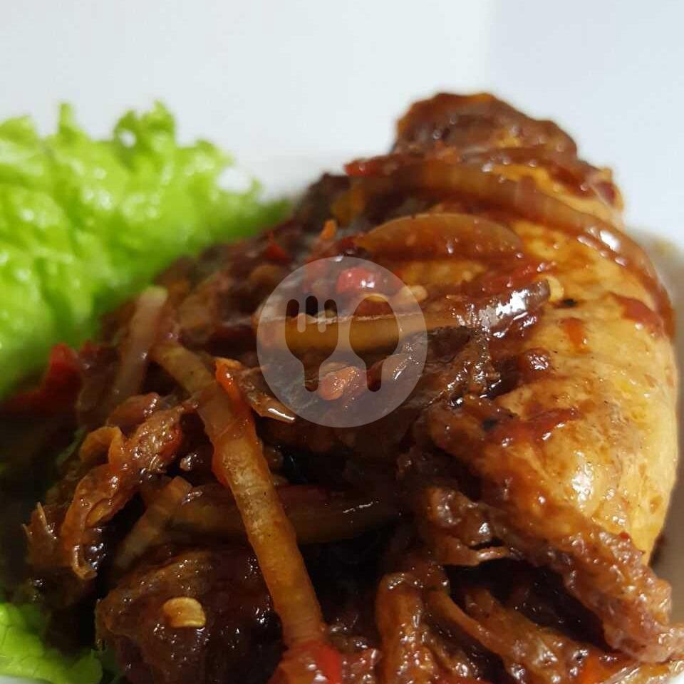 Paket Usus menu Warung Gongso Mbak Ninie, Pasar Nongko