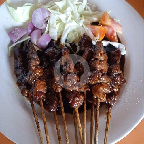 Sate Kambing Polos menu Warung Sate Solo Madu Mekar, Cileunyi