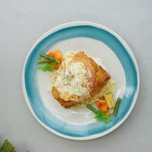 Dory Parmigiana menu Jardin Cafe, Cimanuk