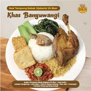 Nasi Tempong Ayam Kampung Kepahiang menu Bebek BKB, Mampang Prapatan
