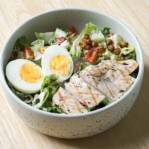 Mediterranean Falafel Salad (Vegan) menu The Roots Salads (Healthy, salad, vegan friendly), Kemang