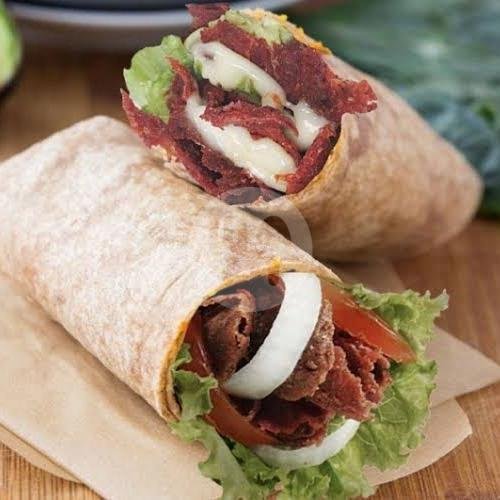 Beef Burger menu Kebab Jendral, Singaparna