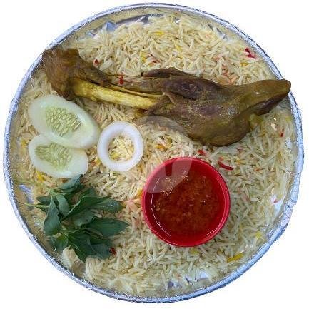 Nasi Biryani+ 1pcs Ayam menu Ayam Guling AL-Bismi Kalibata City