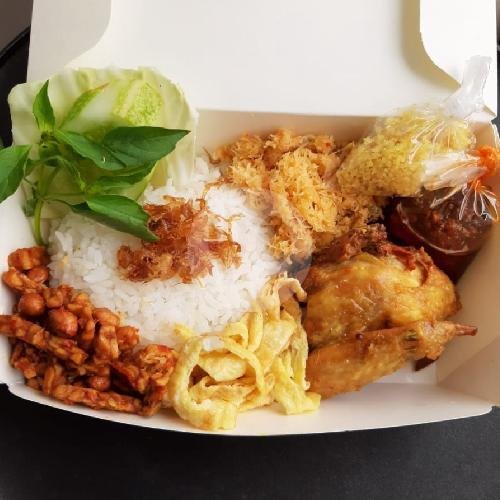 Rujak Joss menu Ayam Goreng Rinadin, Ciputat Raya