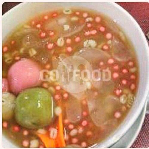 RONDE KECIL SEKUTENG ( gula putih ) menu Wedang Ronde, Pecenongan