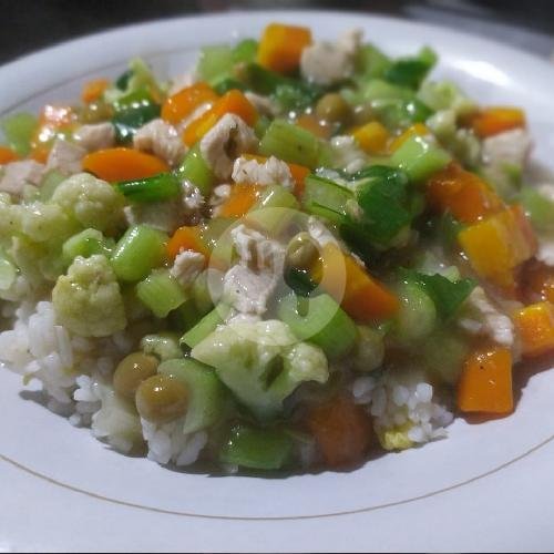Nasi Putih menu Nur Mandiri Moslem Chinese Food, RE Jaelani