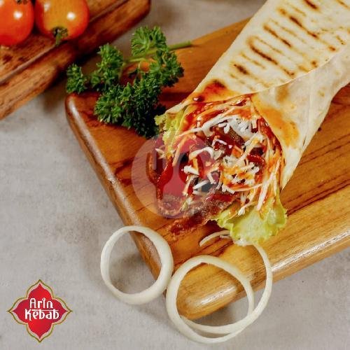 Roti Maryam 3 topping (Susu, Coklat, Keju) menu Arin Kebab, Batununggal