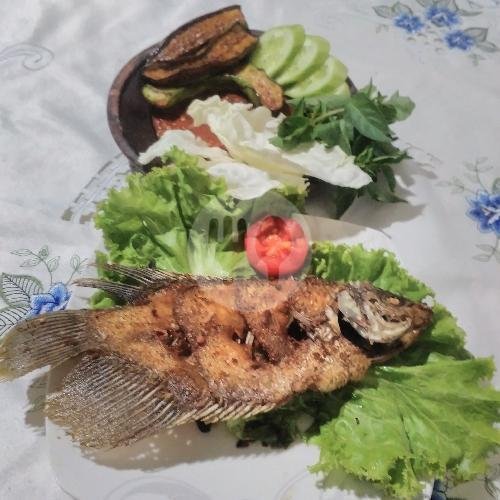 Lalapan Gurame Bakar menu Nasi Jagung dan Nasi Pecel SIMBAL, Oro Oro Dowo