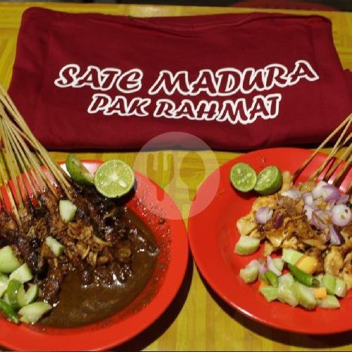 Nasi Putih menu Sate Madura Pak Rahmat (Mamat), Ujung Berung