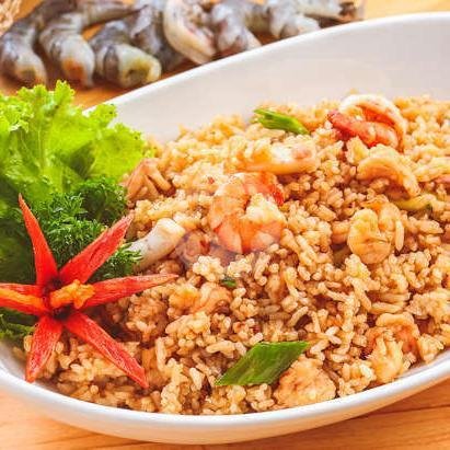 Nasi Goreng Seafood menu Nasi Goreng Damar, Jembatan Lima