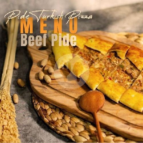 Pide Sapi Regular menu Pide Turkish Pizza, Sumber Kab. Cirebon