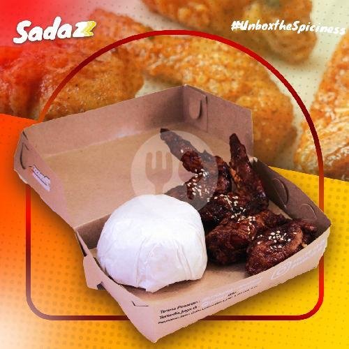 Black Pepper And Rice menu Ayam Sadazzz, CIledug