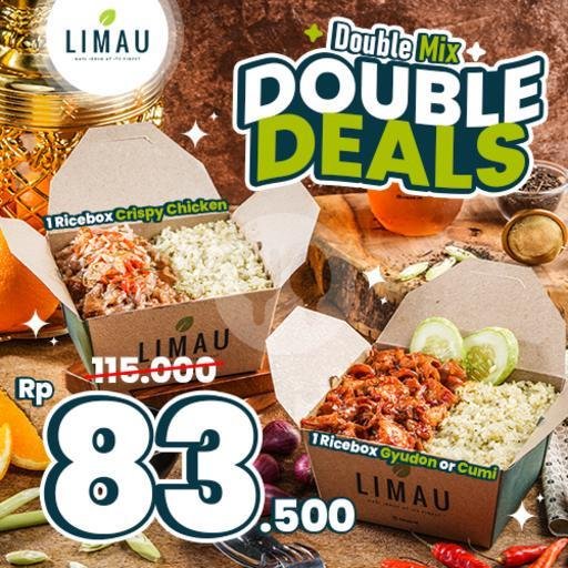Beef x Cumi HALF N' HALF menu Limau - Nasi Jeruk Rice Bowl, Sawahan Padang