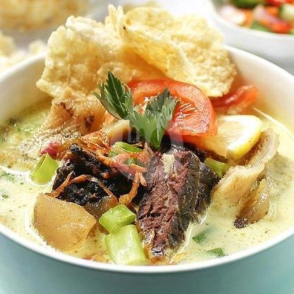 Soto Ayam menu Gado-Gado Babeh Azis, Cikini