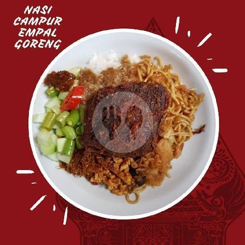 Nasi Campur Empal menu Khas Jawa 1985, Diponegoro