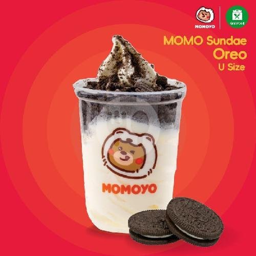 Momo Sundae Oreo menu Momoyo Ice cream TLOGOSARI, Tlogosari Jembatan 1