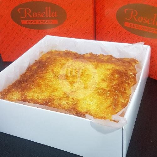Brownis menu Rosella Bika Ambon, Jelambar