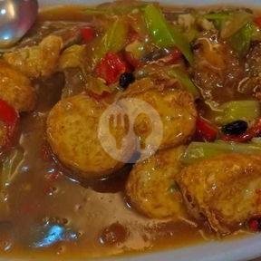 Gurame Saos Padang menu New A Wen Seafood, Taman Harapan Indah
