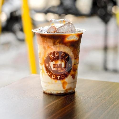 Caramel Macchiato menu Kopi Jotos, Jendral Sudirman