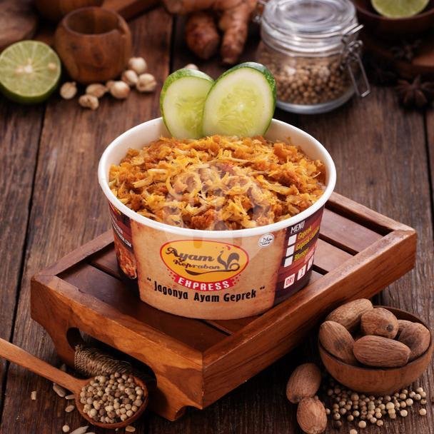 Paket Indomie Geprek Jumbo menu Ayam Keprabon Express, Ambassador