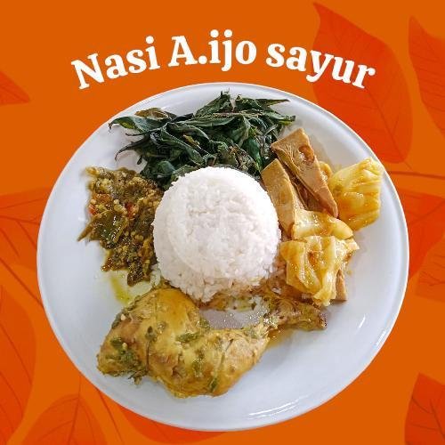 Nasi - Ayam Balado - Sayur menu Nasi Padang Sari Bundo, Antapani