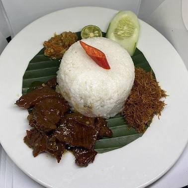 Sego Kereng Tongkol menu Bubur Ayam Mama An, Gubeng Kertajaya