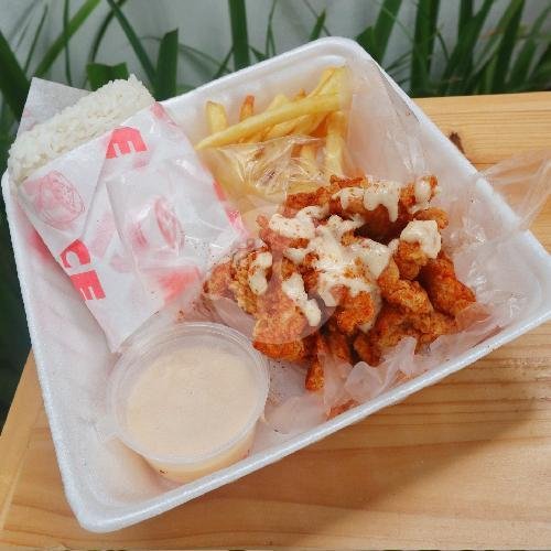 Ayam Bakar + Nasi menu Chikenku, Singosari