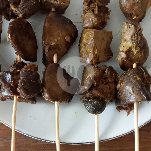 sate Ampela menu Bubur Ayam Mang Ato, Bintaro Tengah