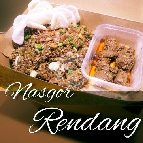 Nasgor Rendang menu Nasi Goreng Kawan Sam, Lowokwaru