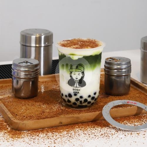 Boba Milk Cookies menu Boba Cha, Buah Batu