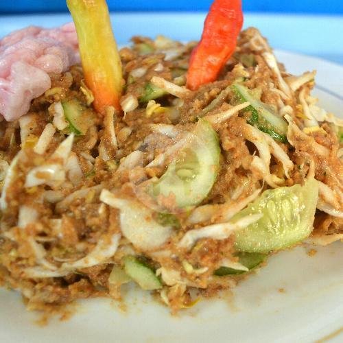 Rujak Bancee menu Rujak Dan Lotek, Sumbersari