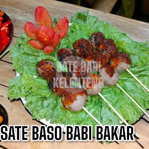 Nasi Bakar Hainan Babi menu Sate Babi Kelenteng, Ciroyom Andir