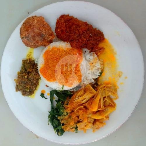Nasi Padang Ayam Bakar + Perkedel menu Cinto Minang, Pecenongan