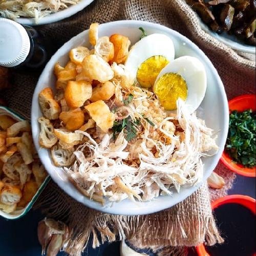 Bubur Ayam Ati Ampela menu Bubur Ayam Kriuk, Antapani