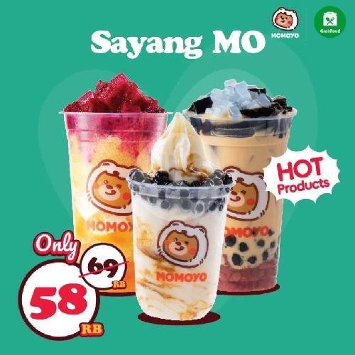 Jumbo Fruit Tea menu Momoyo Ice Cream Benhil, Tanah Abang