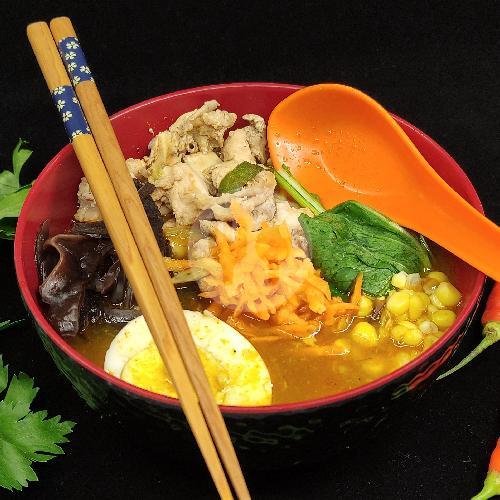 Mie Ramen (Curry) menu Ramen Mie Ayam Bakso Oishii Numani 1, Pedes Godean