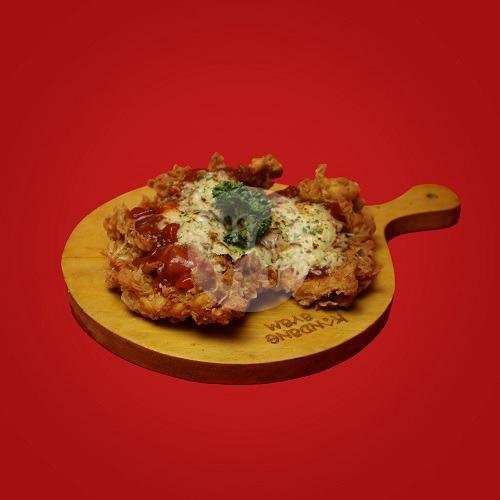 Rice menu Tjuankie Stasion, Kebon Kawung