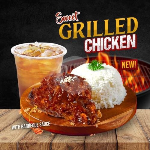 Paket Sweet Grilled Chicken (Dada/Paha Atas) menu Sabana Plus, Pondok Kelapa