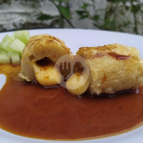 Kulit menu Pempek Ikan Biru, Tamantirto, Kasihan, Bantul