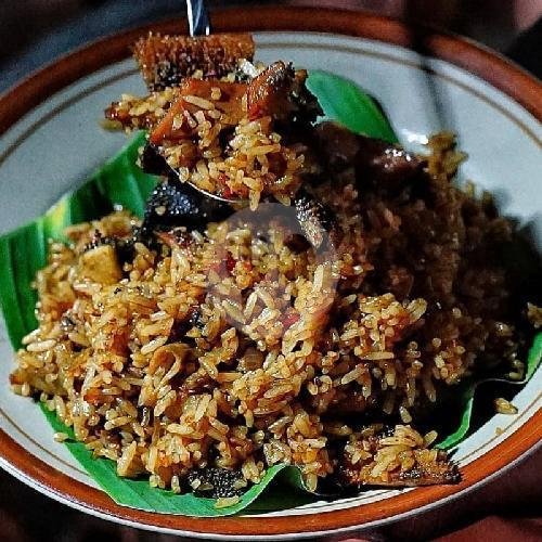 Nasi Usus Sapi menu Babat Goreng Nikmat Berkah, Golf