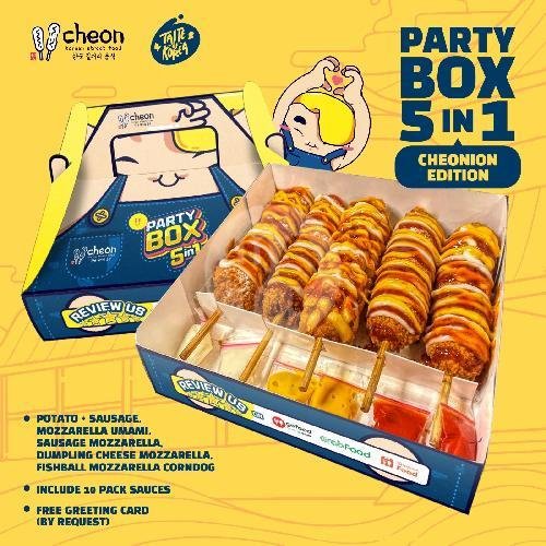 Cheon 5in1 Party Box menu Cheon, Jogja City Mall