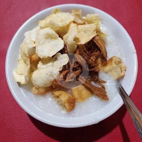 Bubur Ayam Telor Kecap (HALAL) menu Bubur Ayam Gwan, Cibadak